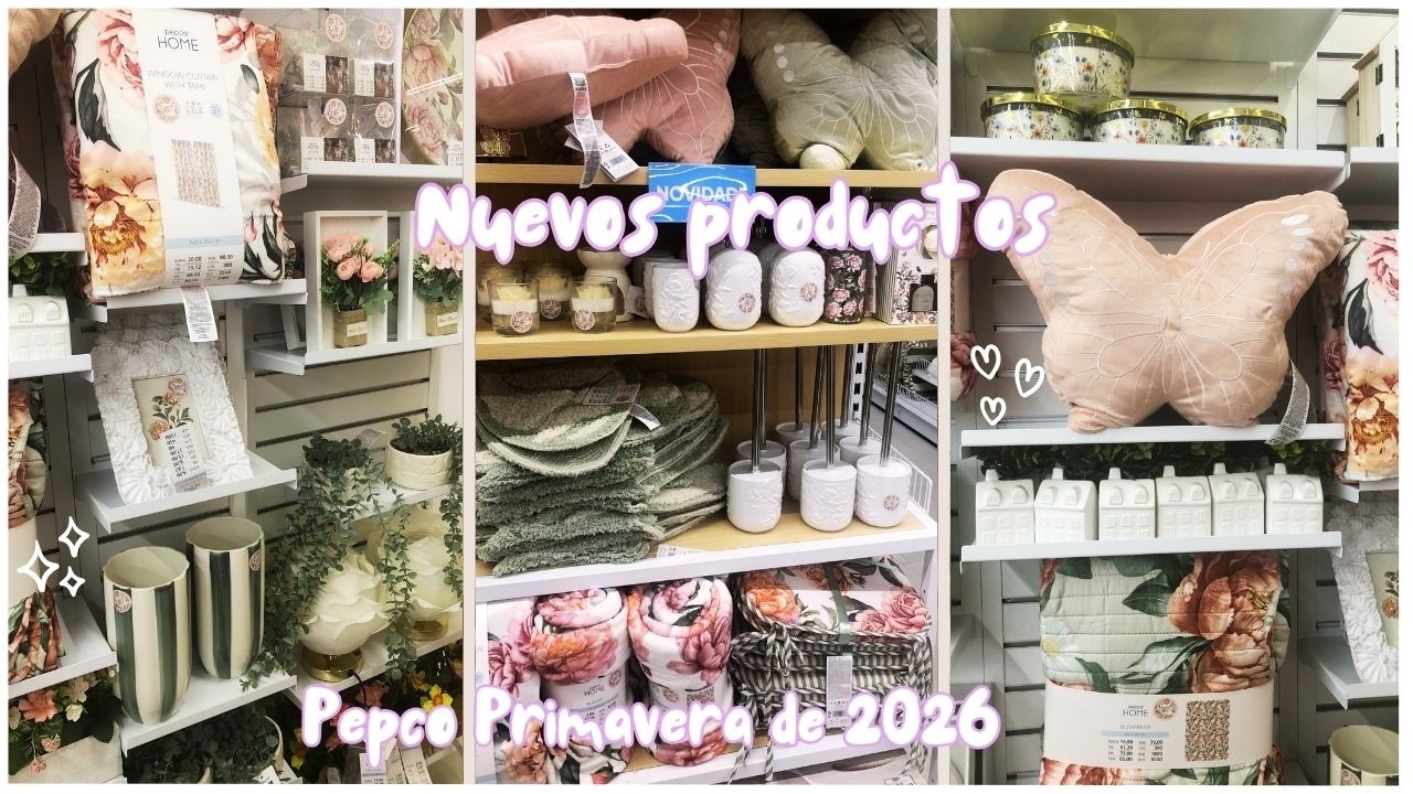 Nuevos productos Pepco✨ Primavera 2026.🌷Ideas para decorar tu Hogar.😜