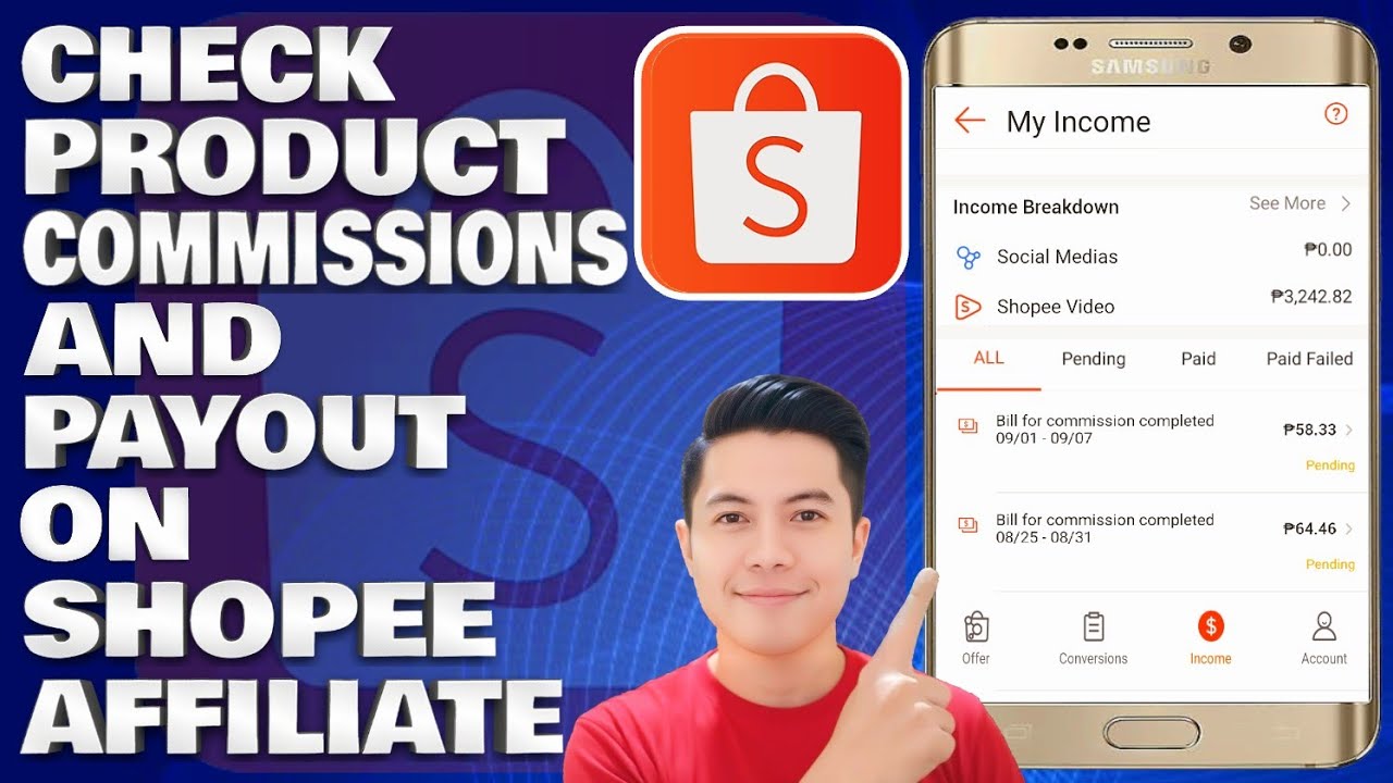 Shopee Affiliate Earnings: How To Check Product Commissions and Payout on Shopee Affiliate Program