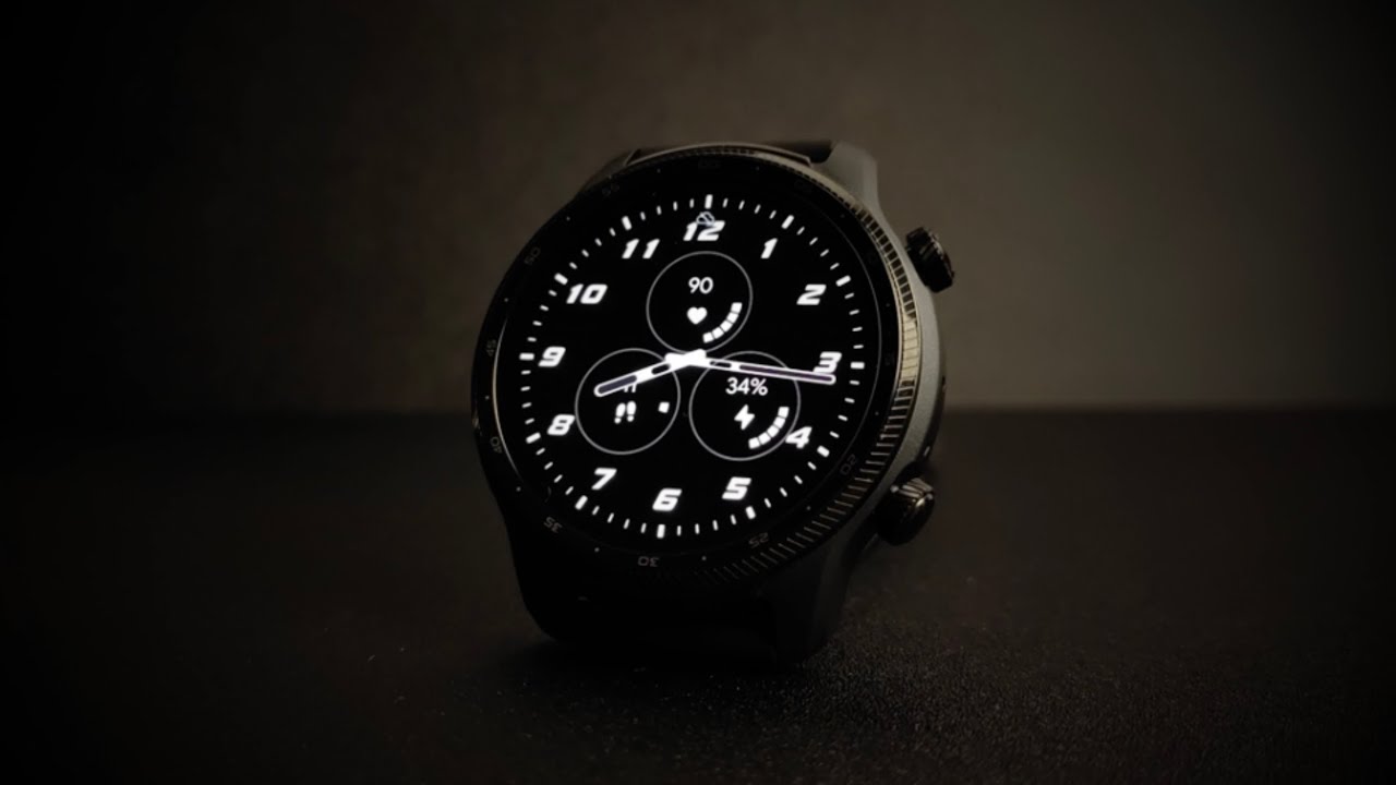 ALWAYS ON DISPLAY SMARTWATCH - TicWatch Pro 3 Ultra GPS Smart Watch | Wear OS by Google