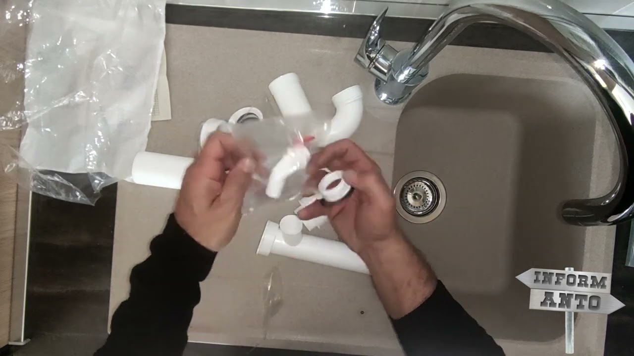 Unboxing e installazione sifone lavello, il modo più semplice.