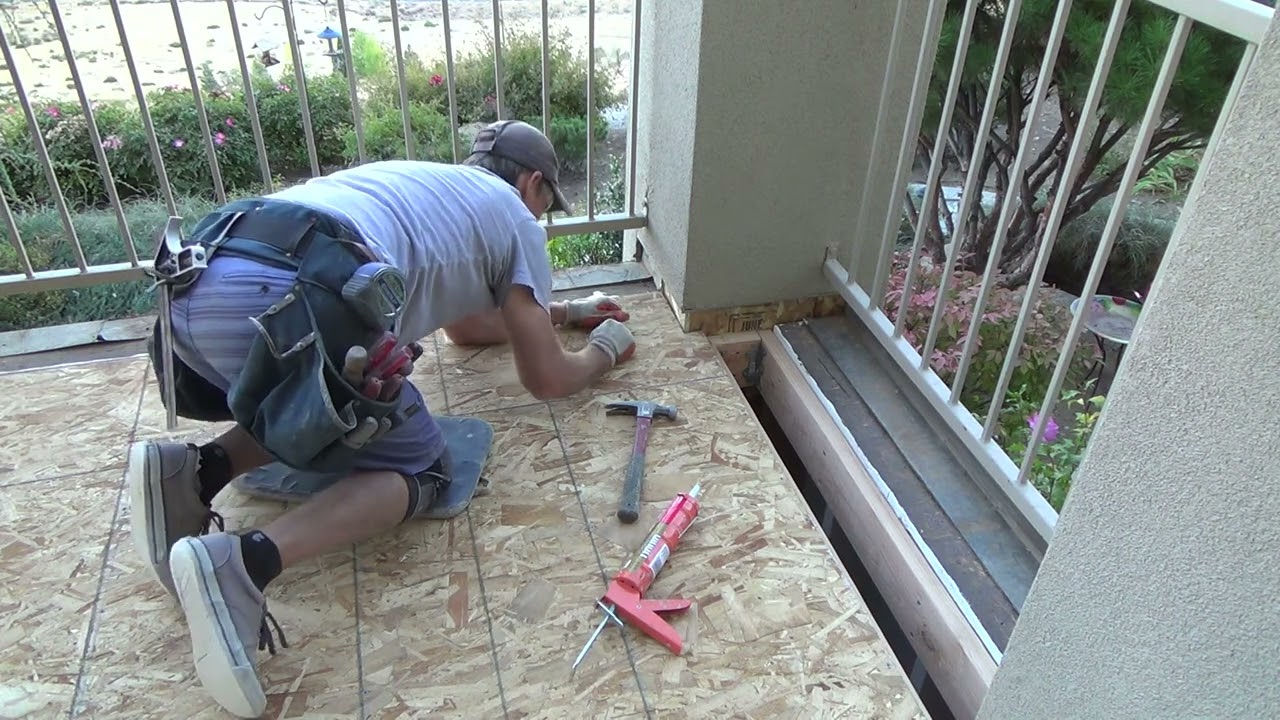 How to Install Plywood Sub-Floor for Dummies/Dry Rot Deck Repairs Made Easy/DIY for Beginners