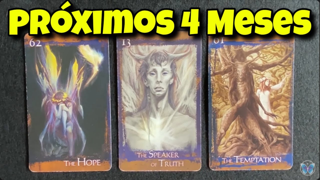 Próximos 4 Meses 🌟 Escolha Uma Opção 💛 Leitura Tarot Oráculos