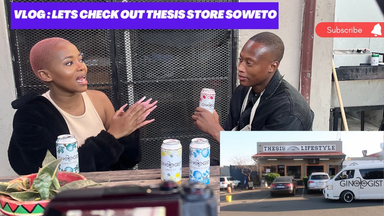 VLOG : I VISITED THESIS IN SOWETO | BARELYMISST x GINOLOGIST | SOUTH AFRICAN YOUTUBER 🇿🇦