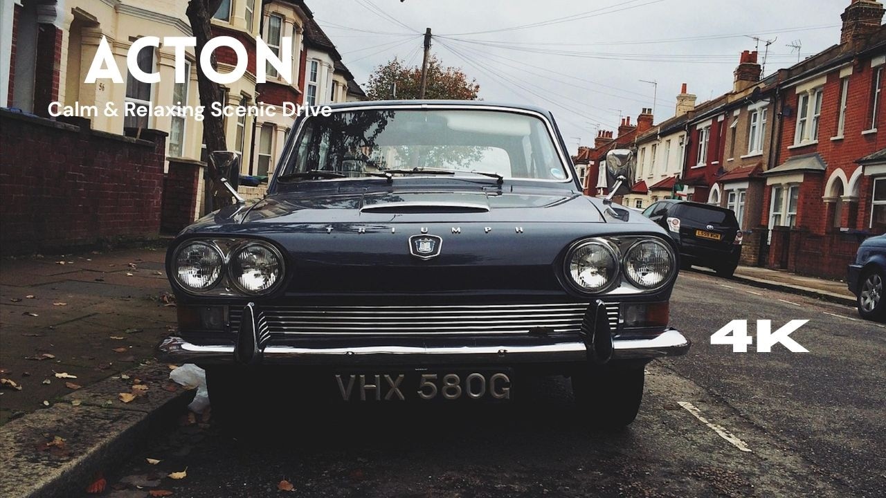 Acton Scenic Drive | Calm & Relaxing West London Drive 4K