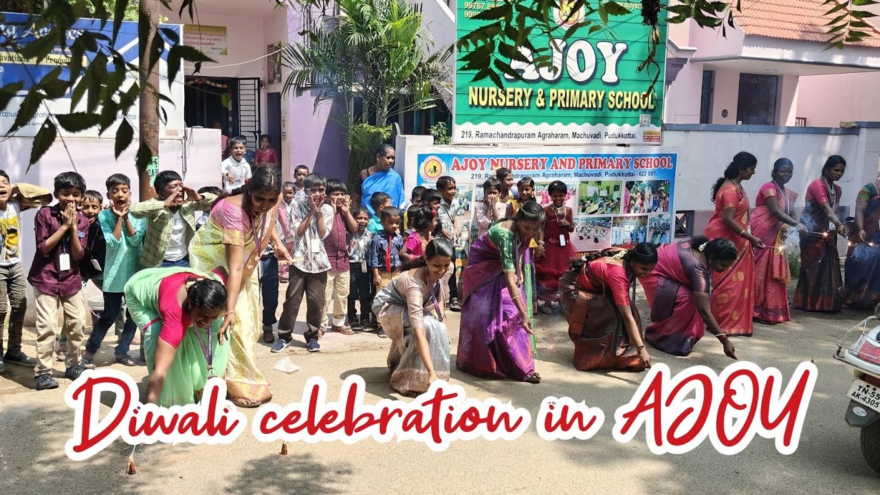 diwali celebration in AJOY