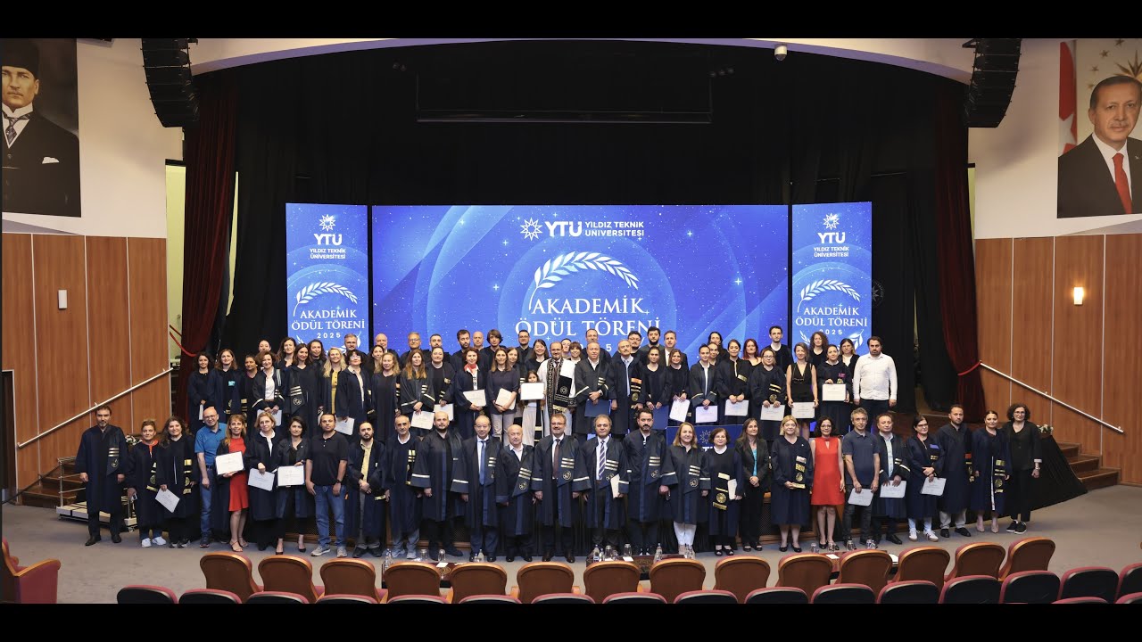 Yıldız Teknik Üniversitesi Akademik Ödül Töreni | 2025