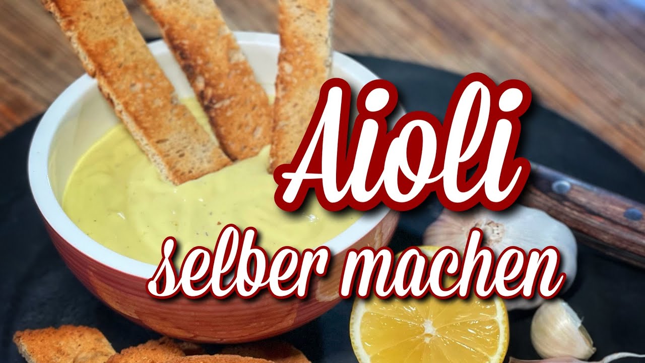 Aioli ganz einfach selber machen - Westmünsterland BBQ