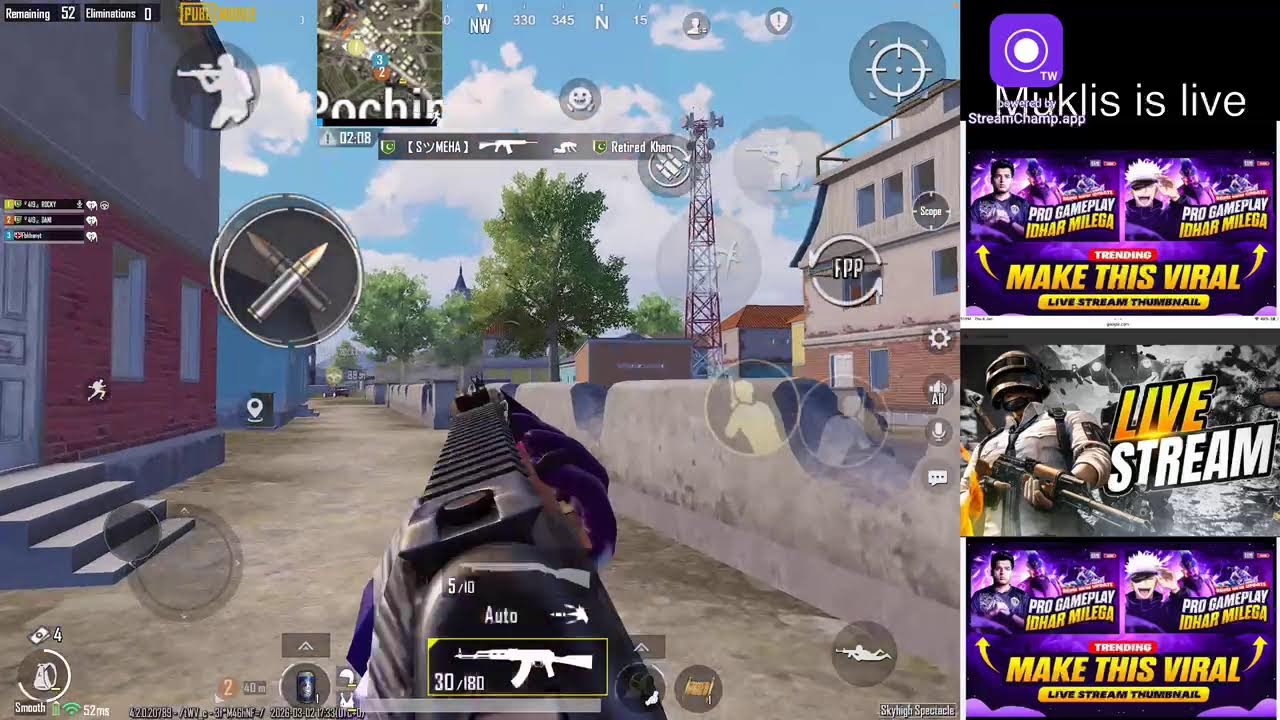 Broadcast powered by StreamChamp