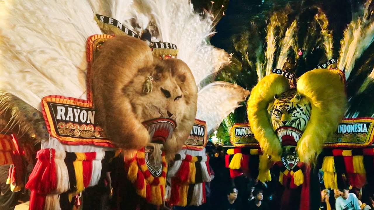 SPEKTAKULER ‼️ BARONGAN REOG PONOROGO TERBESAR BOREG NGAWUR NGAWI GEGERKAN TADARUS BUDAYA