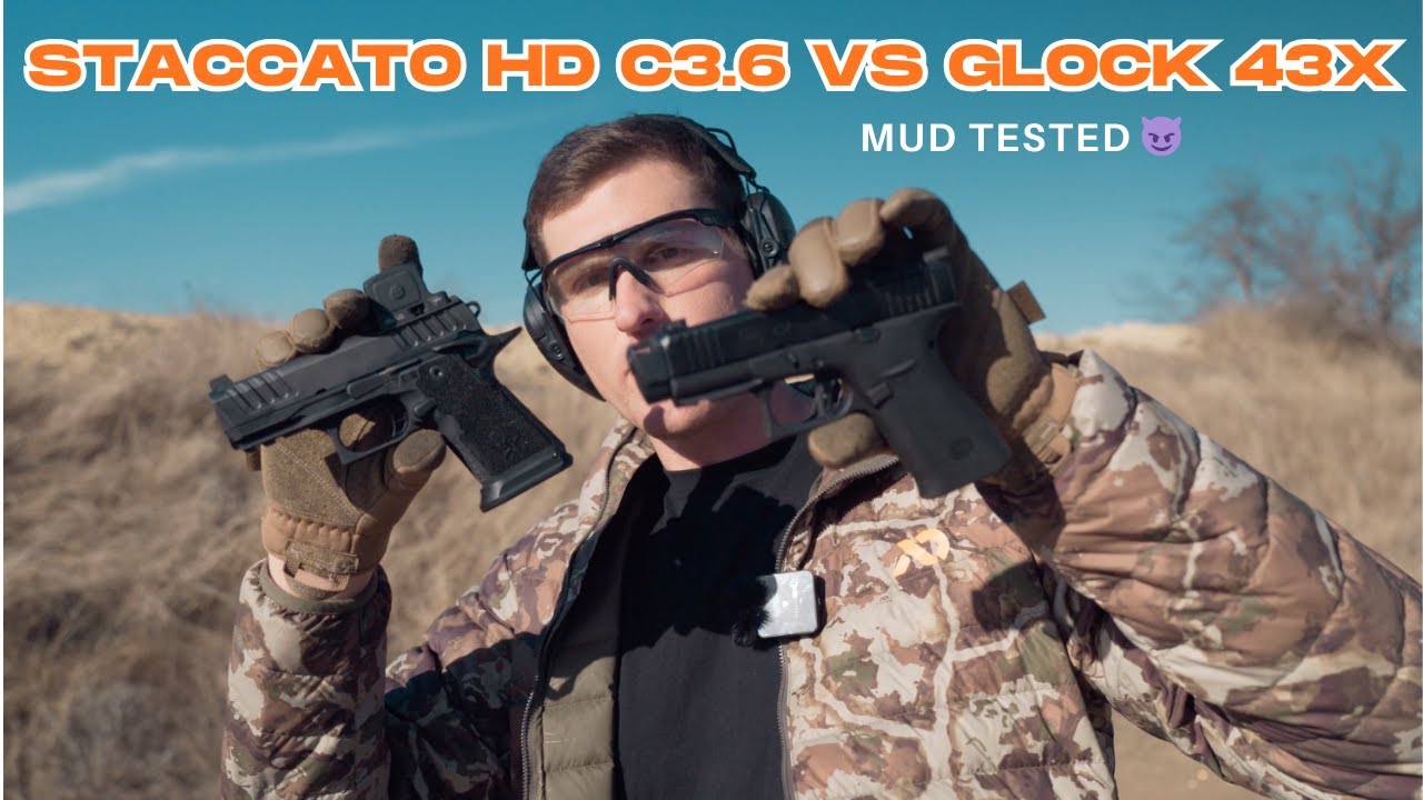 Staccato HD C3.6 VS Glock 43X | Conceal Carry Show Down