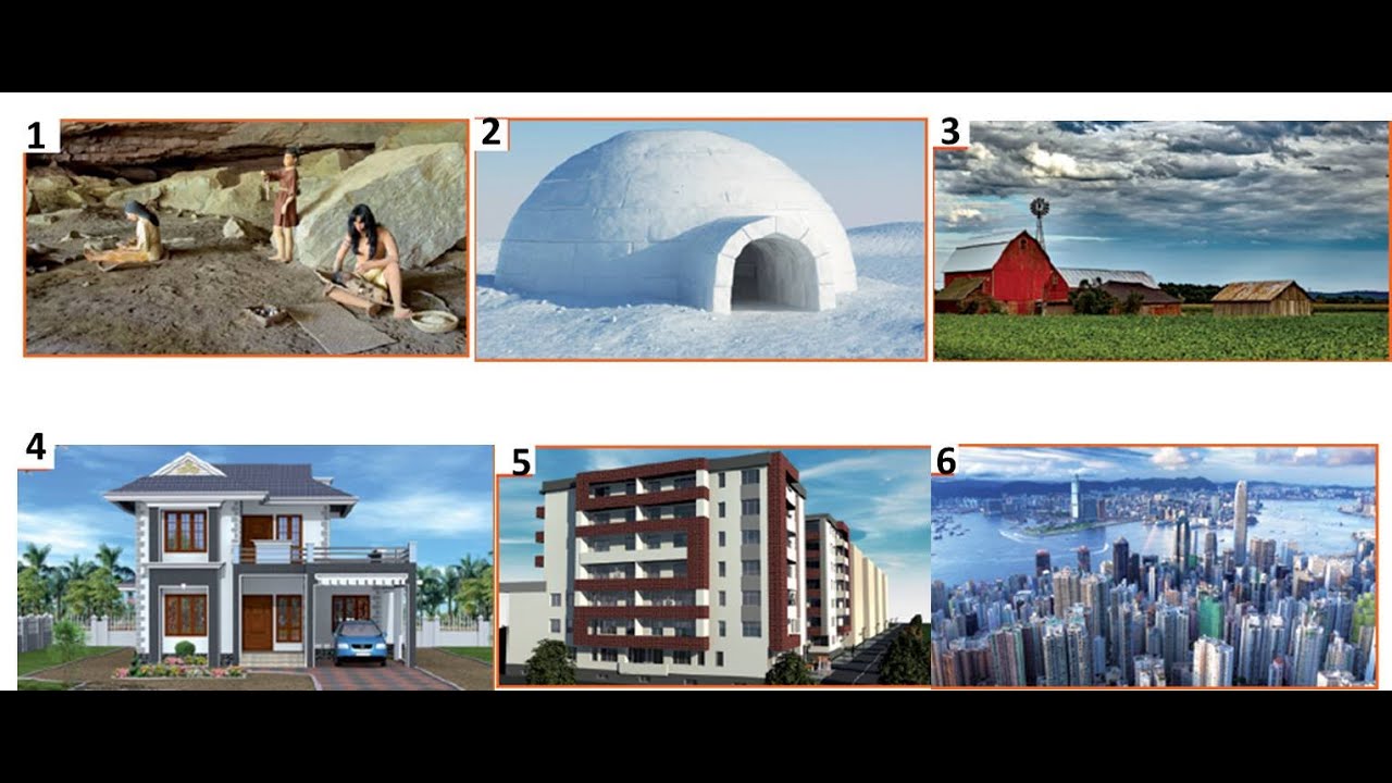 Așezările omenești - forme de locuire și diferențieri teritoriale - lecție de geografie