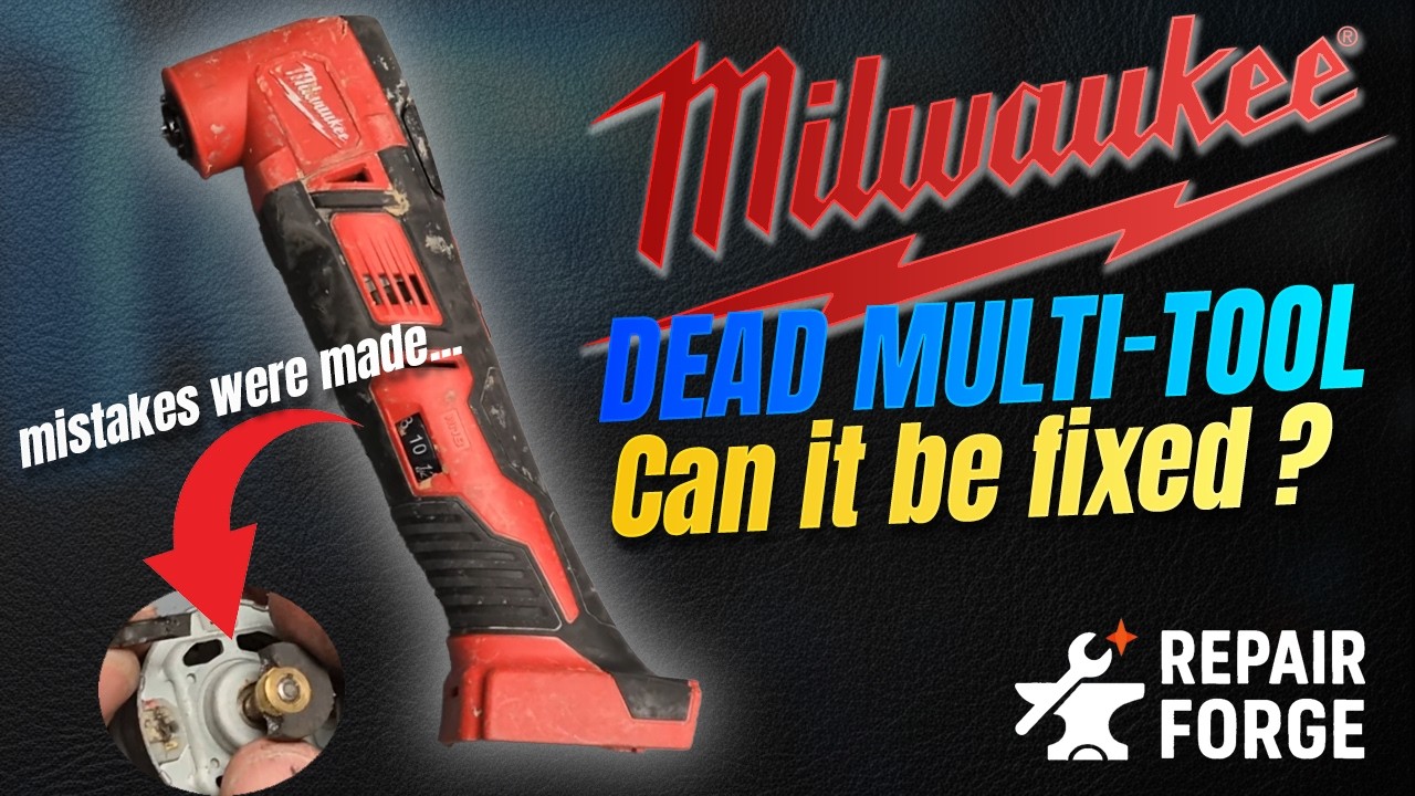 Многофункциональный инструмент Milwaukee M18 BMT (2626-20), вышедший из строя — причина поломки и...