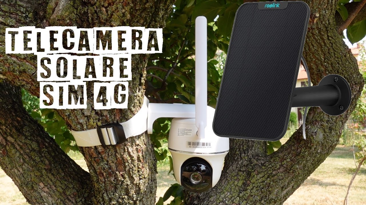 Recensione Reolink Go PT Plus telecamera per la videosorveglianza 4G con sim e pannello solare