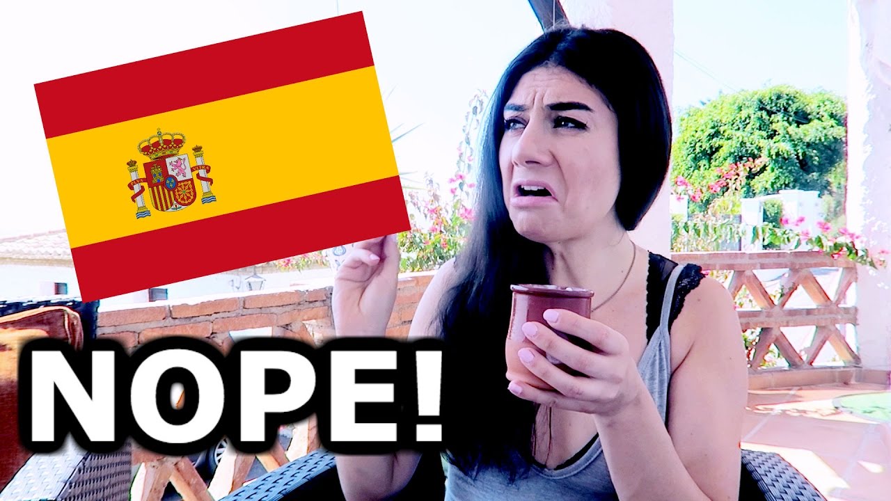 TASTE TEST -  WEIRD SPANISH DESSERTS | TRAVEL VLOG IV