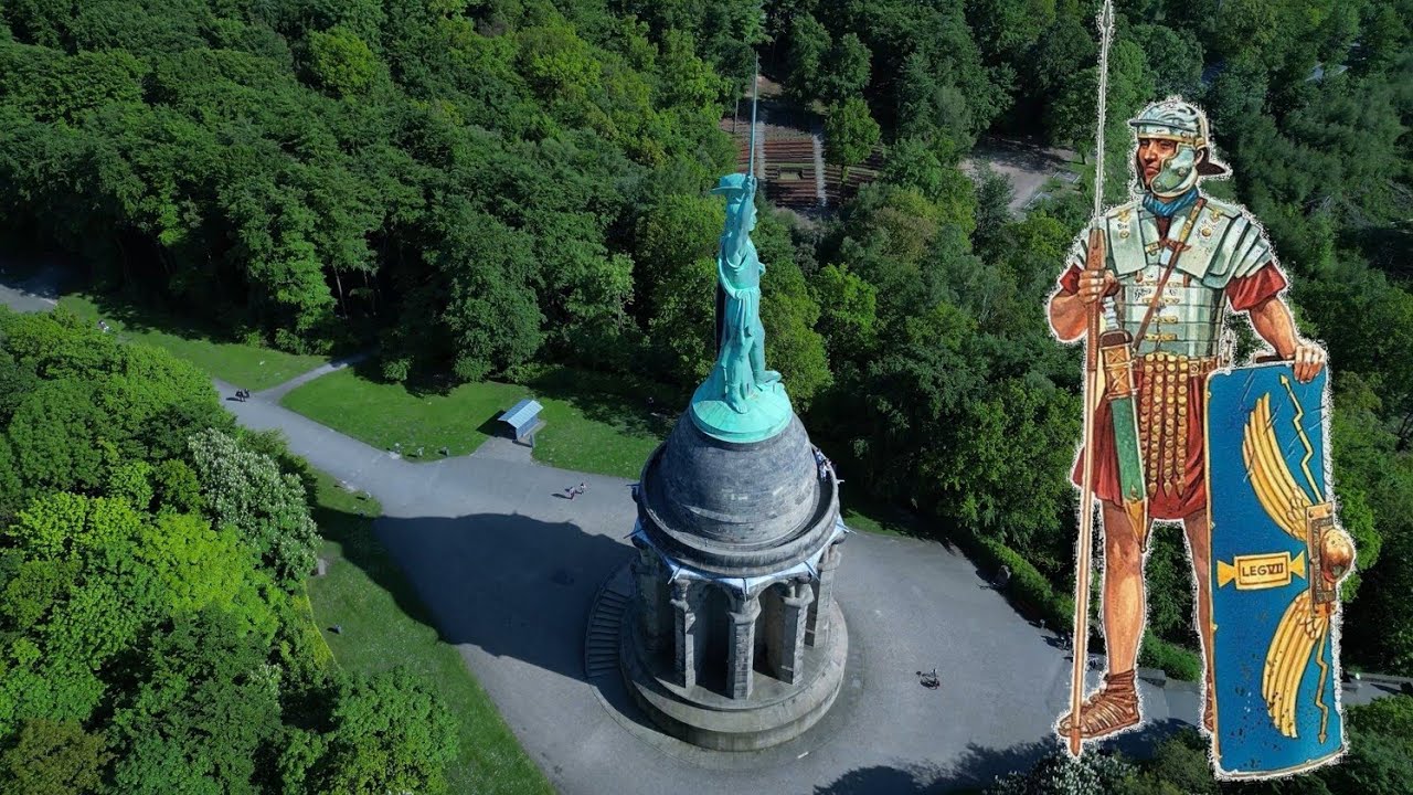 Das Hermannsdenkmal und die Varusschlacht