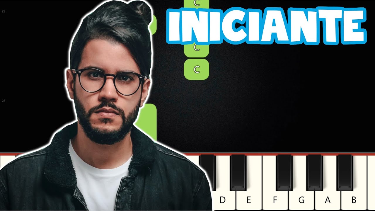 Ele Vem - Gabriel Guedes | Piano e Teclado Iniciante | Nível Fácil