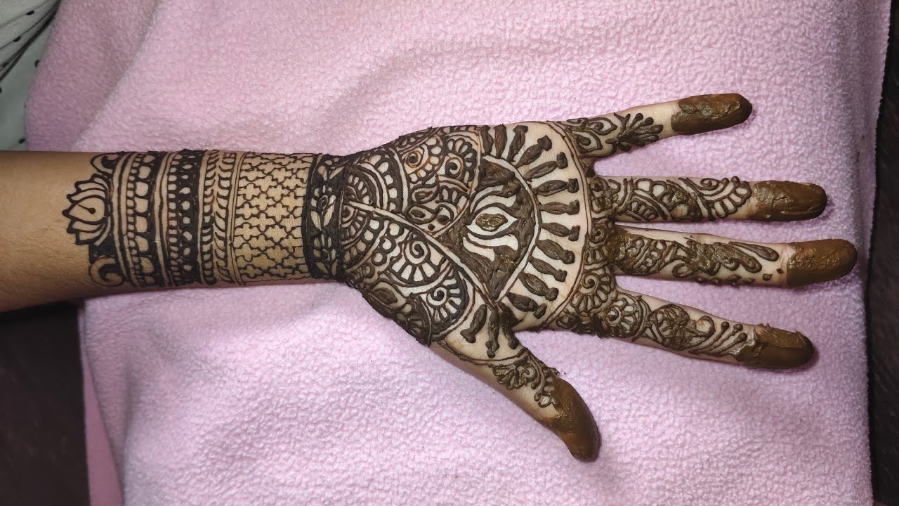 Beautiful full  front hand Mehandi design #trending#mehndi #mehandi #hennadesign #youtube video 2026
