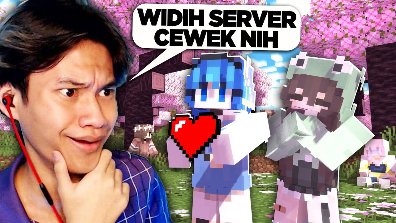 Aku Ajak @Yuda  BUAT MASUK KE SERVER KHUSUS CEWEK Di Minecraft...