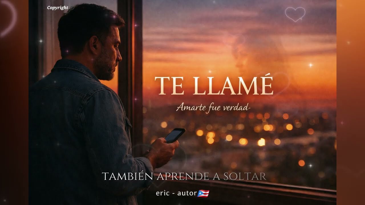 TE LLAMÉ 💔📞 | Pop Romántico 2026 | eric-autor 🇵🇷 | Mi Obra Maestra 💕 Autor