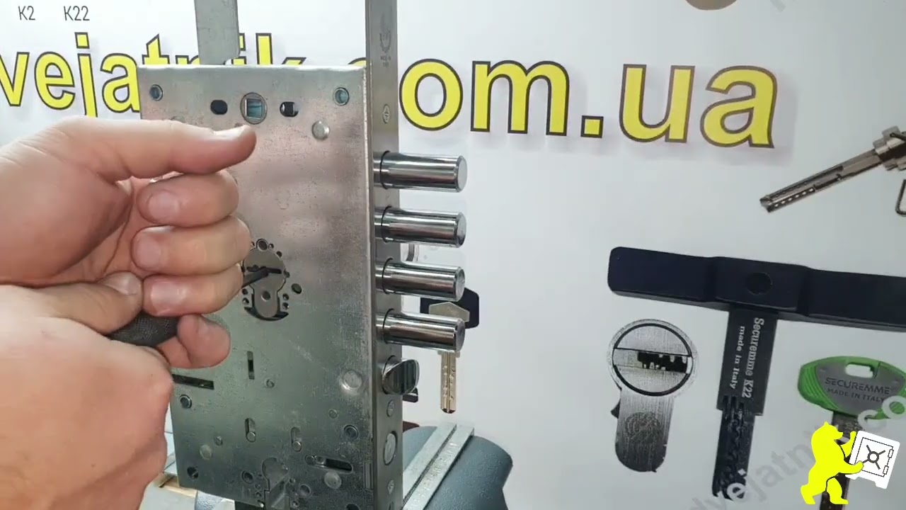 ⚠️Как открыть замок Securemme 6x6 (Италия) с помощью отмычки самоимпресии Medvejatnik.com.ua🔥