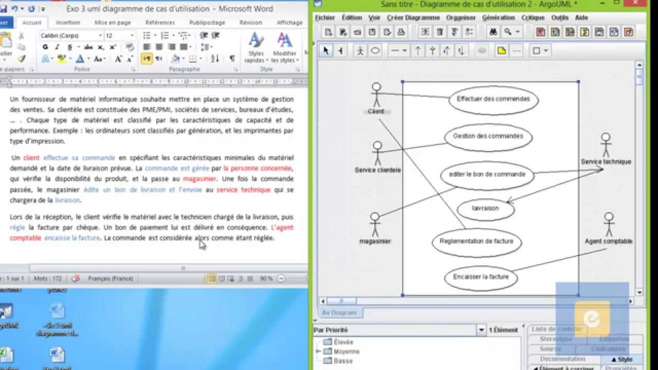 UML : Diagramme de cas d'utilisation : Exercice 4
