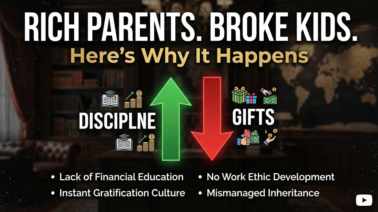The Parenting Mistake That Keeps Kids Broke (Even With Rich Parents)