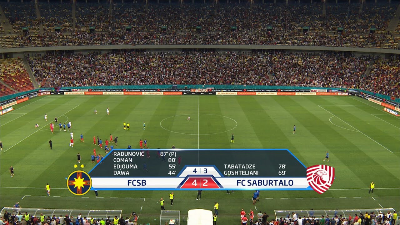 Cel mai bun meci FCSB in 2022 | FCSB - Saburtalo 4-2