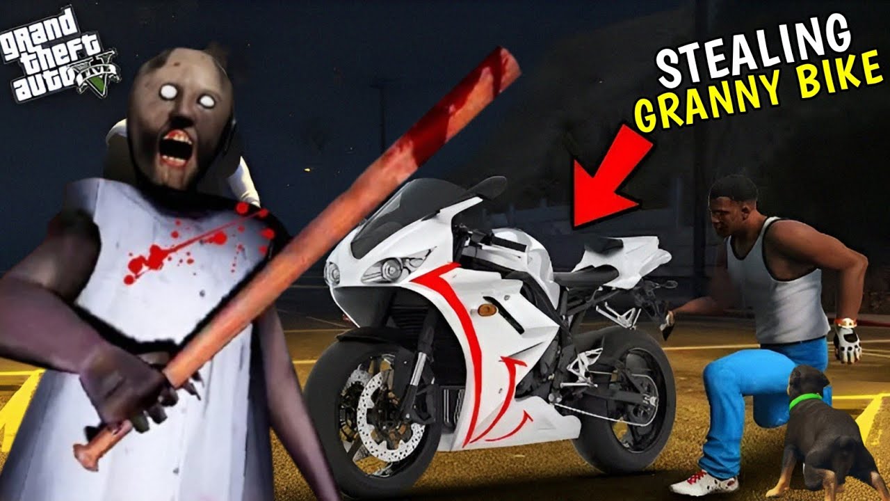 GTA 5 : Franklin Try To Steal Granny Powerful Bike Gone Wrong || PART # 15 || Afaq Hub 2.0