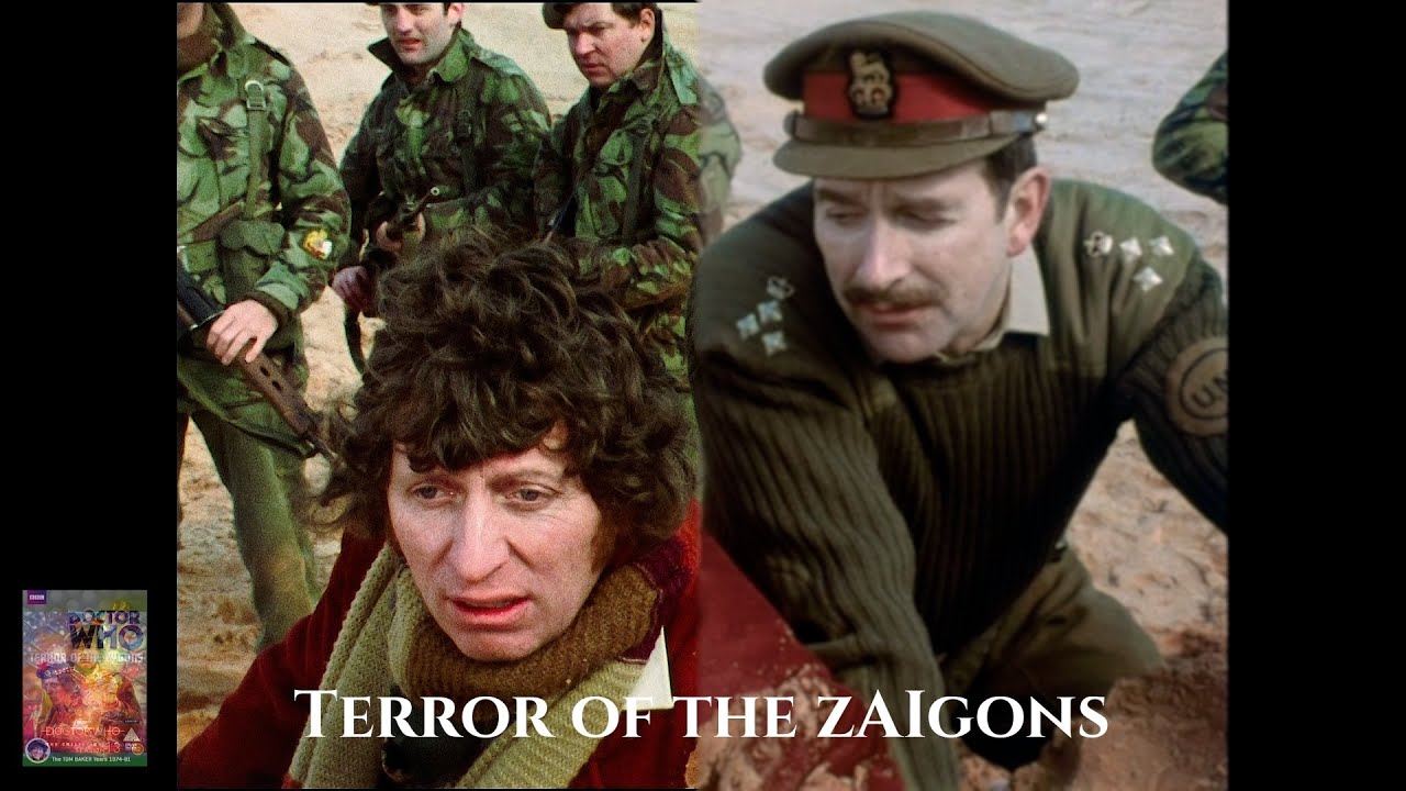 Comparison of Doctor Who Classic Terror of the Zygons DVD vs Blu-ray The Collection Season 13