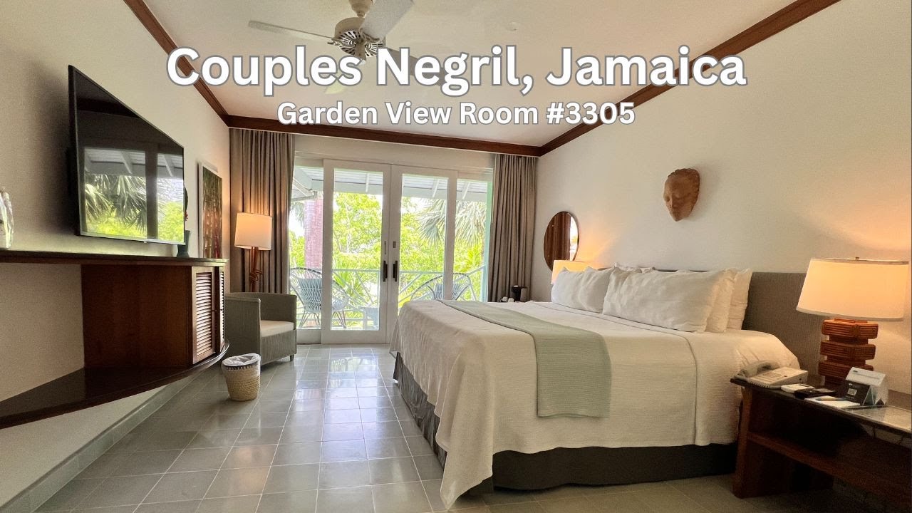 Couples Negril Garden View Room Tour at Jamaica&rsquo;s Adults-Only All-Inclusive Resort