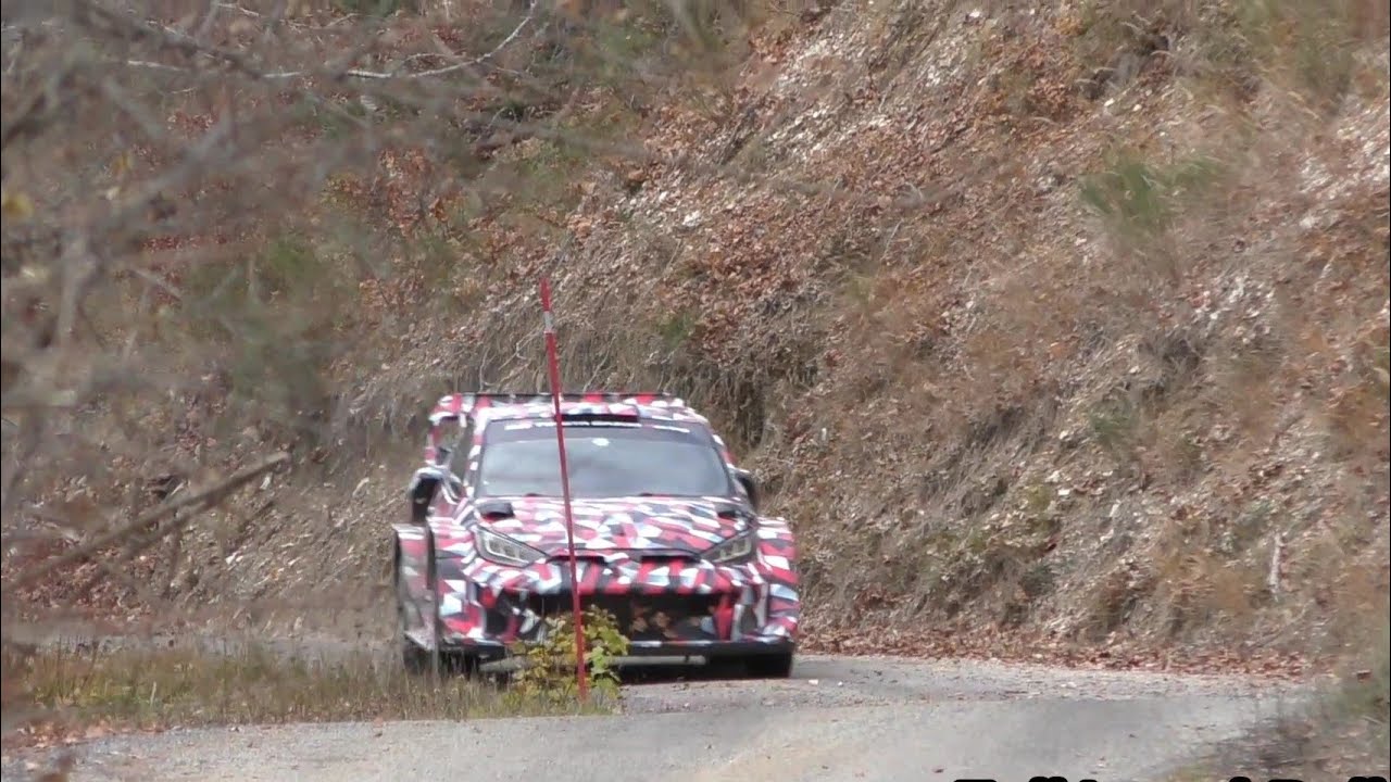Test Elfyn Evans New Toyota Yaris WRC HYBRIDE | RALLYE MONTE CARLO 2022 |