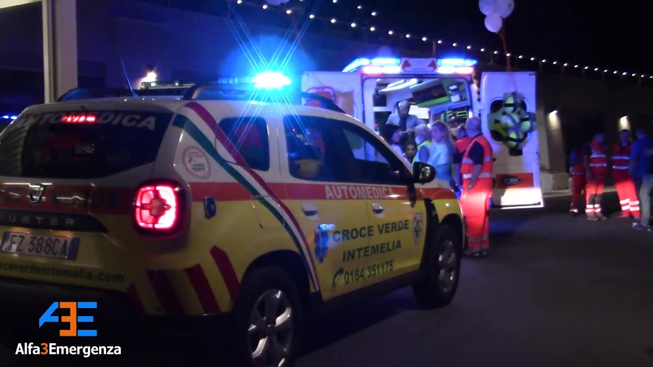 Inaugurazione Nuova Ambulanza Croce Verde Intemelia a Cala del Forte