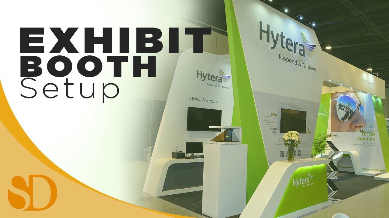 How to Setup a 3x6 12ft. High Exhibition Booth in SMX Convention Center