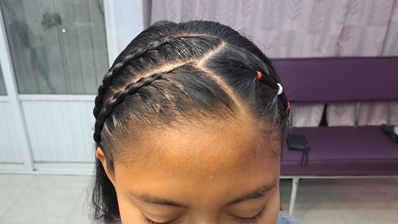 Простая и быстрая школьная прическа 👧❤️