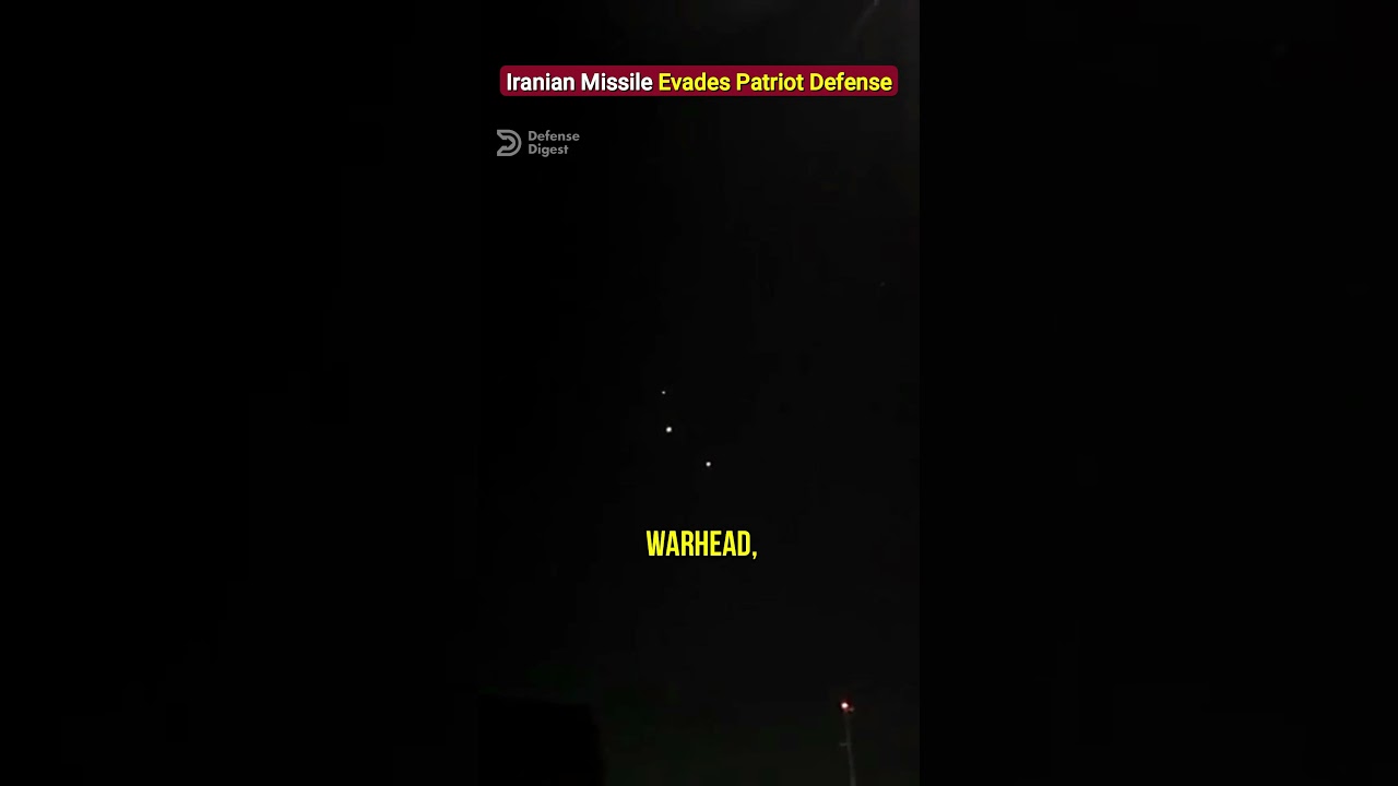 Иранская ракета обошла систему противоракетной обороны Patriot и врезалась в американскую базу в ...