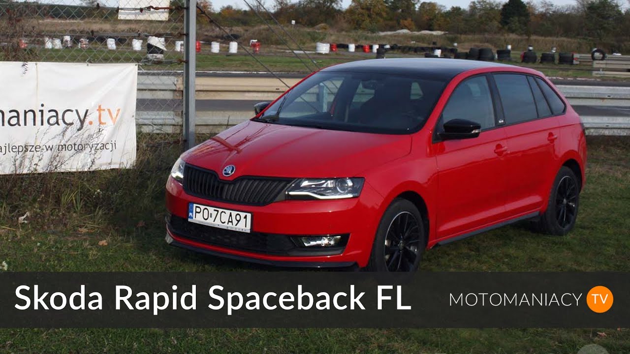 Skoda Rapid Spaceback Monte Carlo | test, prezentacja, pierwsza jazda | motomaniacy.tv
