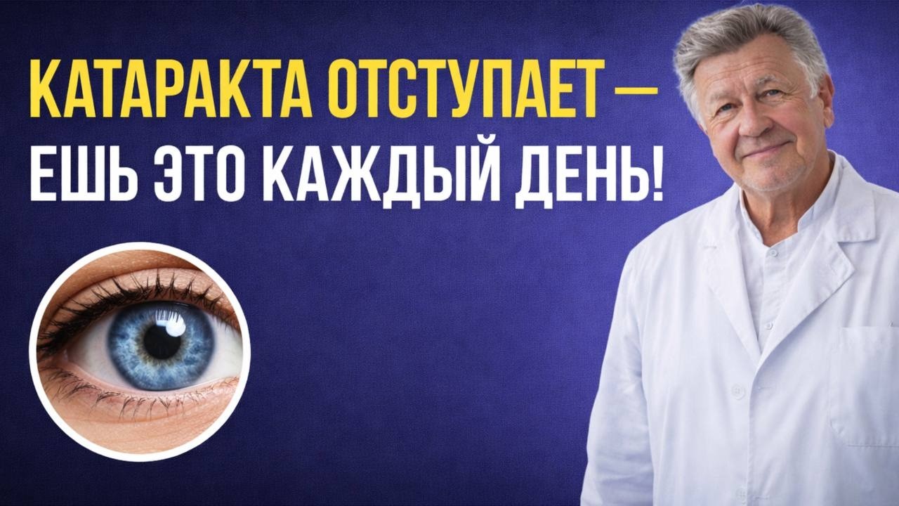 Катаракта после 50: один фрукт в день возвращает ясность взгляда