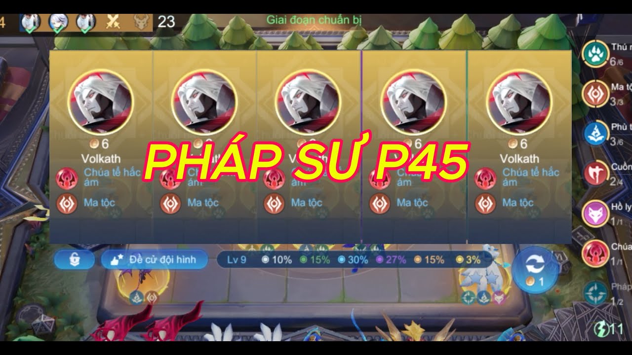 PHÁP SƯ MA TỘC P45 | ĐỘI HÌNH MẠNH NHẤT | CỜ LIÊN QUÂN