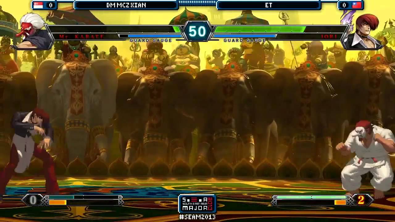 SEAM2013新加坡大賽 KOF XIII敗部四強賽 Xian vs 台灣ET
