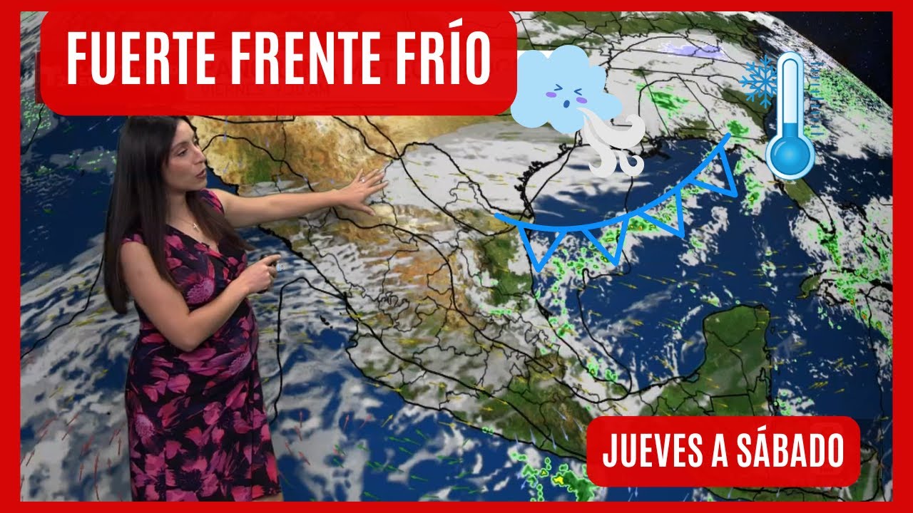 El pronóstico del tiempo en México, jueves 29 y viernes, 30 de enero | El clima de hoy