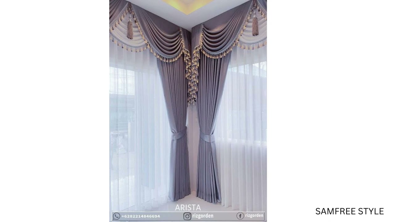 Curtains Swag and Tail Designs collections by Spark Designs