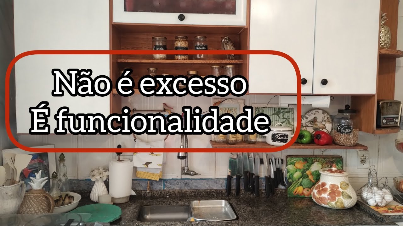ORGANIZAÇÃO E NOVA DECORAÇÃO DA COZINHA SEM GASTAR NADA