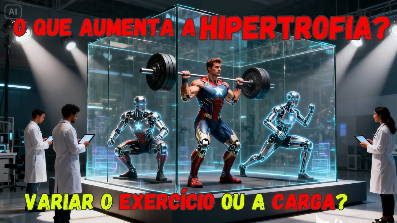 Hipertrofia igual… mas com lacunas? O detalhe que a carga fixa não explica