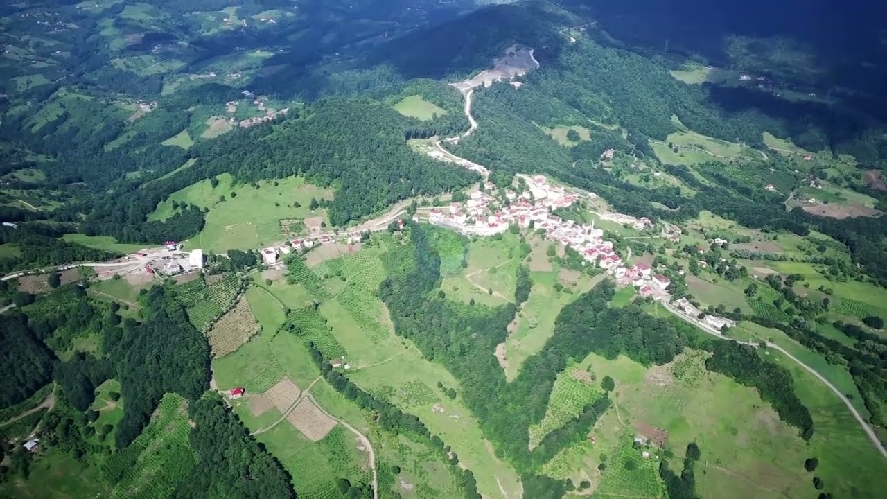Salman Kasabası Drone Videosu ( Efiloğlu Türküsü, Şu Akkuş'un Gürgenleri, Ordu'nun Dereleri )