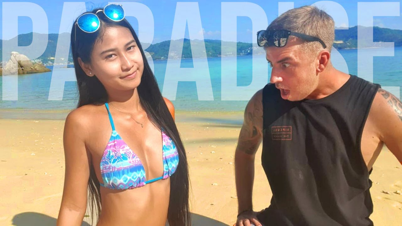 ⁴ᴷ PARADISE Beach with THAI GIRL |  PHUKET