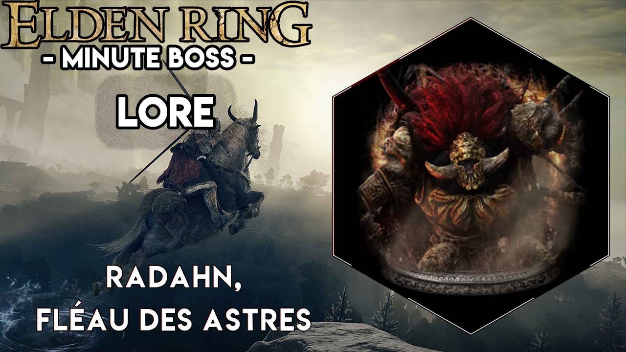 Elden Ring - Minute Boss, Lore ► Radahn, fl&eacute;au des astres