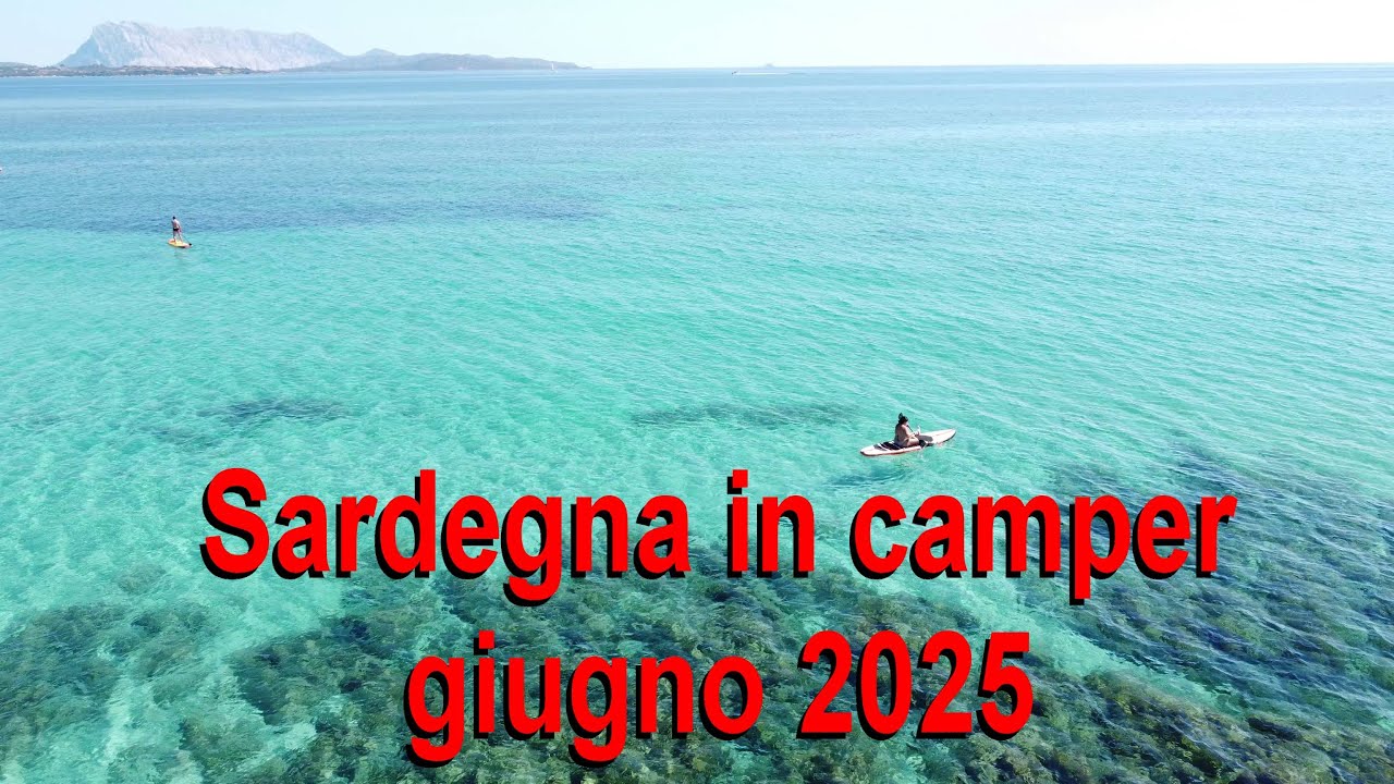 Sardegna in camper giugno 2025