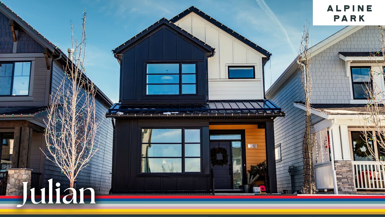 Inside a LUXURY House in New Urbanist Community of Alpine Park - Calgary 2022