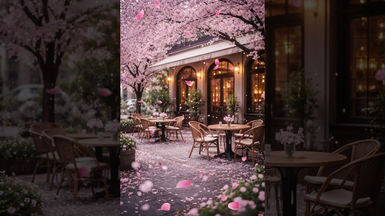 【作業用　ジャズBGM】　仕事　読書　勉強に　聞き流しBGMです
Springtime Cafe with Japanese Sakura
Cozy　spring　Cafe　Ambience