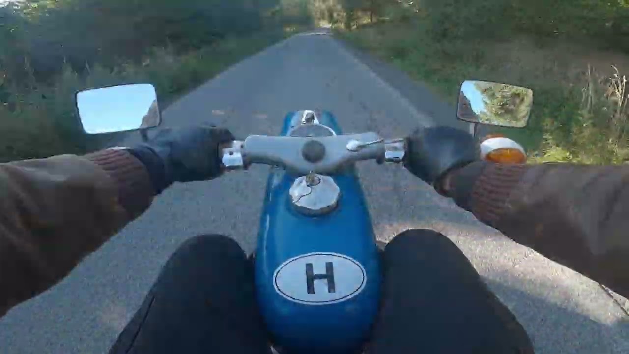 MZ ES 125/1 1972 - Trip in the Czecch Republic